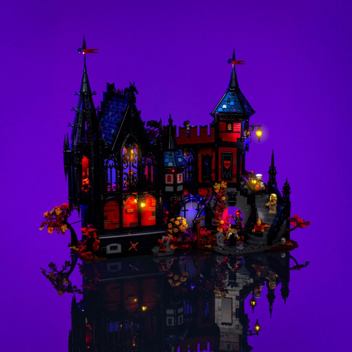 Verlichtingsset geschikt voor LEGO® Bricklink Adventure in Transylvania - 910049