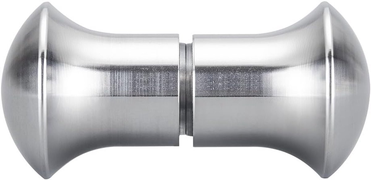 SnelShoppen - High 304 Stalen Dubbele Knop Deurknop Douchedeur Handgreep Deurknop Handgreep 30 mm Voor 8-12 mm Glas