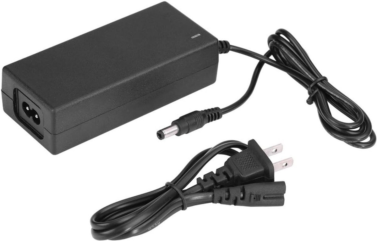 SnelShoppen - Power Adapter 29.4V 2A, Veilige Oplader voor Lithium Accu, Inclusief Kabel, EU Plug, Compact en Gebruiksvriendelijk