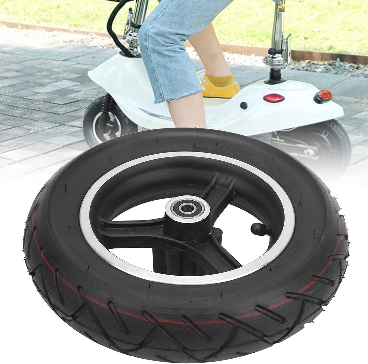 Dailygoods - Vervangingsband voor Elektrische Scooter 10 x 2,5 Inch