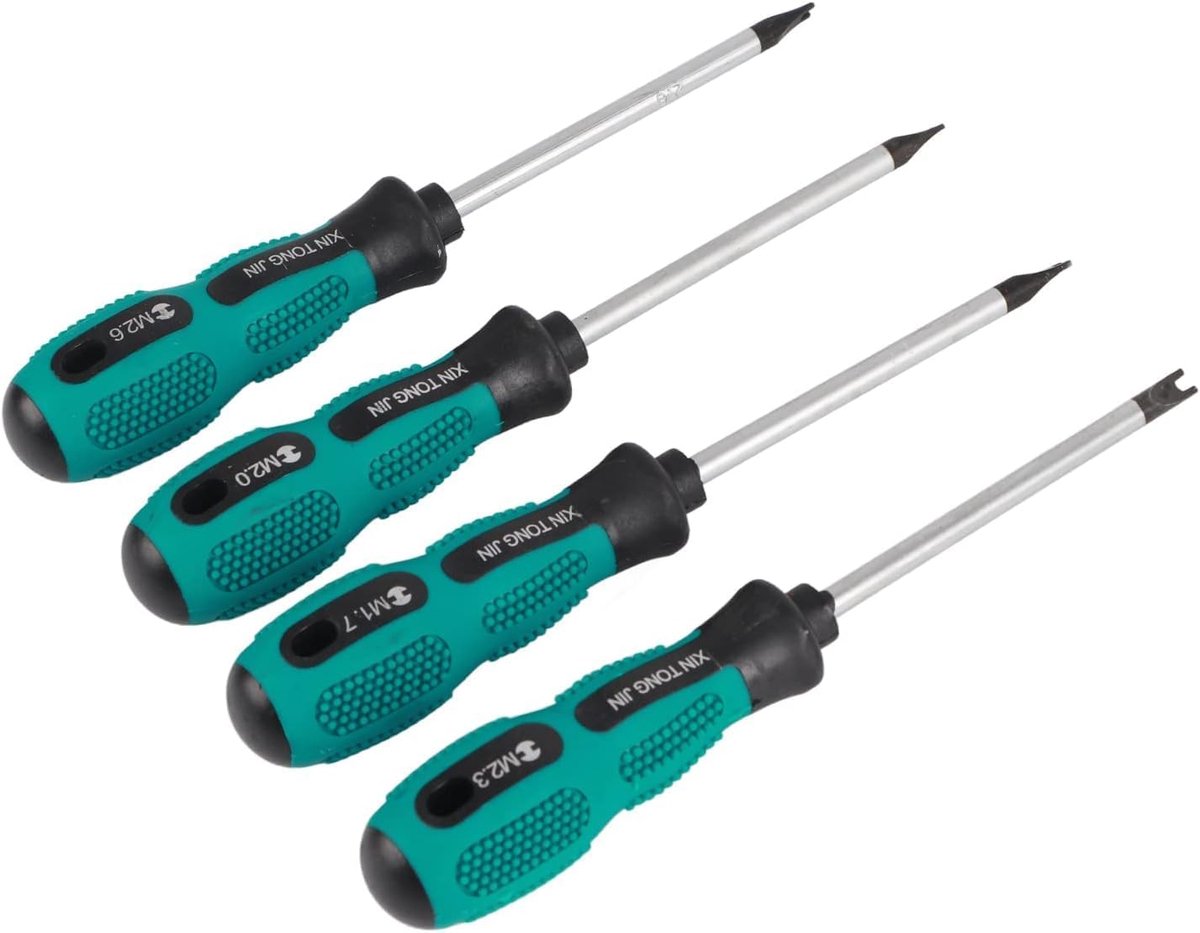 Schroevendraaier bits set - U-vork en driehoekig - Ergonomisch ontwerp - Ideaal voor precisie reparaties - ShopVlot