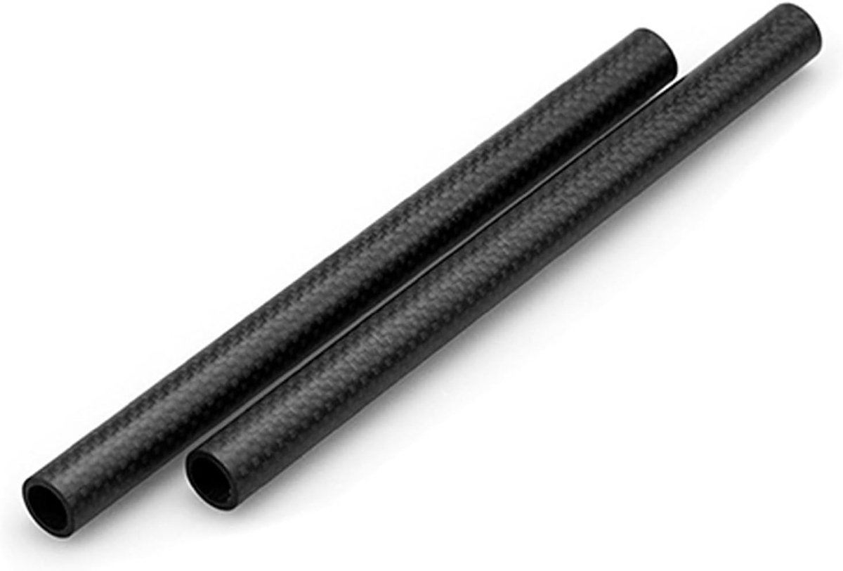 15mm Carbon Fiber Rods van 20cm voor 15mm Rod Clamp, Matte Box en Follow Focus Accessoires