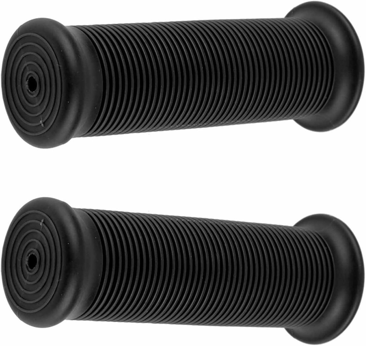 SnelShoppen - 2 Stuks Universele Motorhandgrepen 1 Inch 25mm Vintage TPU Handvatten voor Motorrijden, Eenvoudige Installatie, Geschikt voor de meeste
