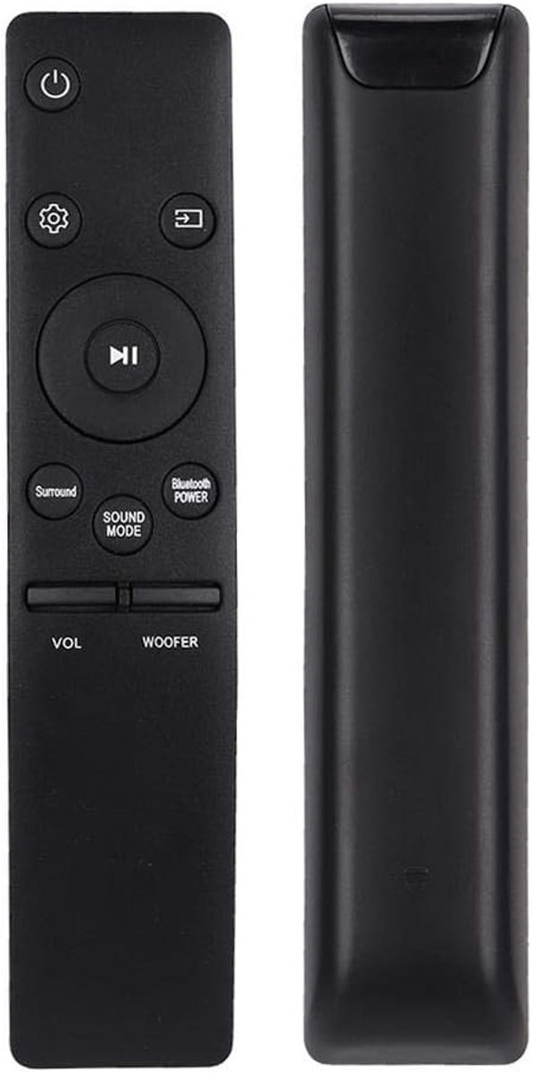 SnelShoppen - Vervangende afstandsbediening voor Soundbar, Compatibel met AH59-02759A, AH59-02758A, HW-M360, HW-M370, HW-M430, HW-M450, HW-M550, Multi