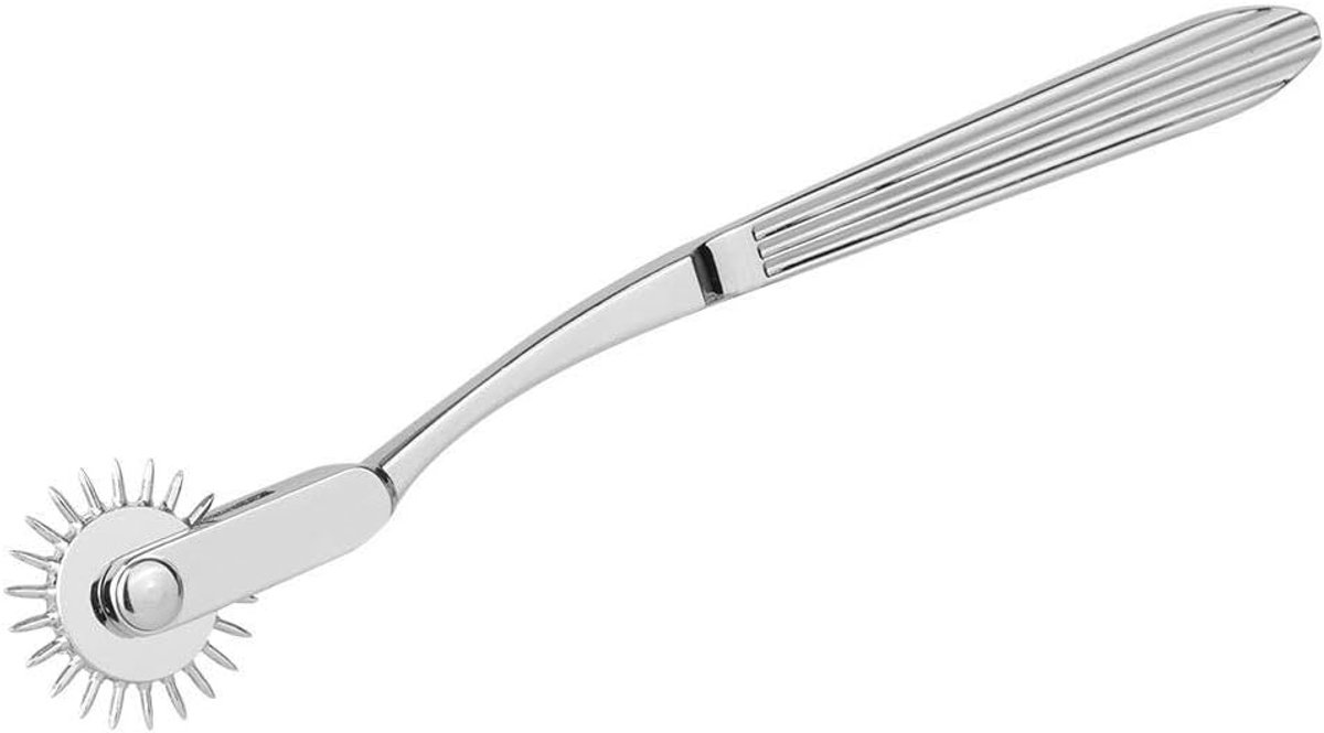Roestvrij stalen zenuwwiel met naalden, Wartenberg Neurowheel & Pinwheel voor neurologische diagnostiek, medisch precisie-instrument voor het testen v