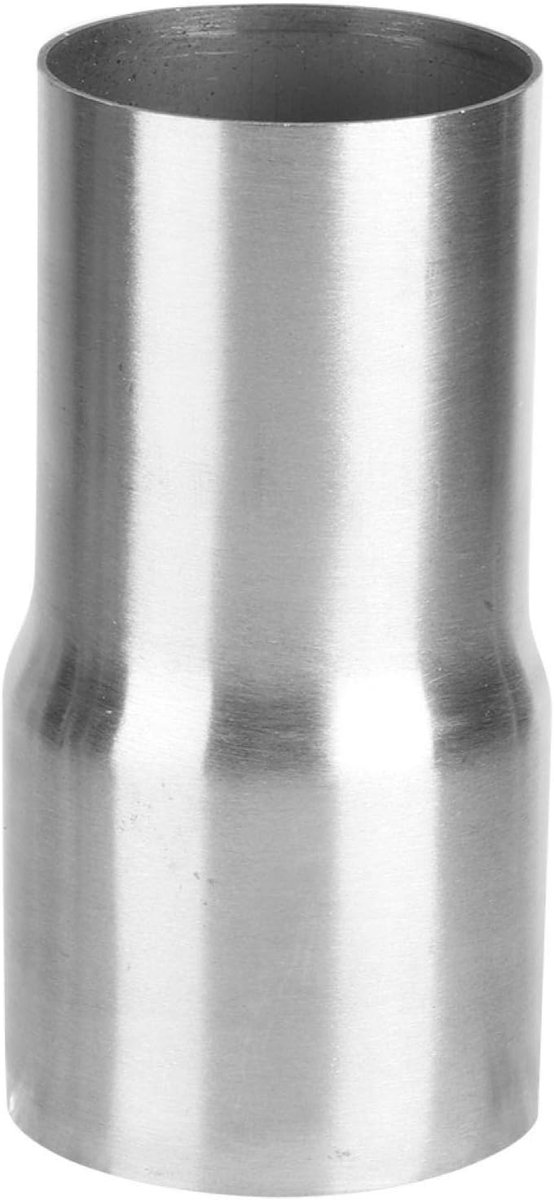 SnelShoppen - Universele RVS Uitlaatpijp Adapter - Connector Reducer 57-63MM - Hoogwaardige Stalen Verbindingspijp voor Motorfiets