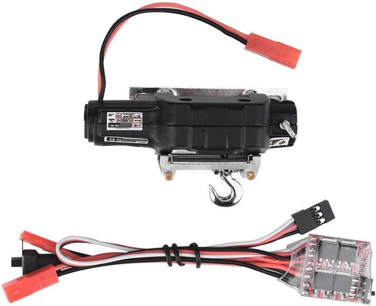 SnelShoppen - RC Auto Automatische Track Lier Kabel Lier Besturingssysteem Simulatie Lier Geschikt voor Off-Road Auto's 1/10