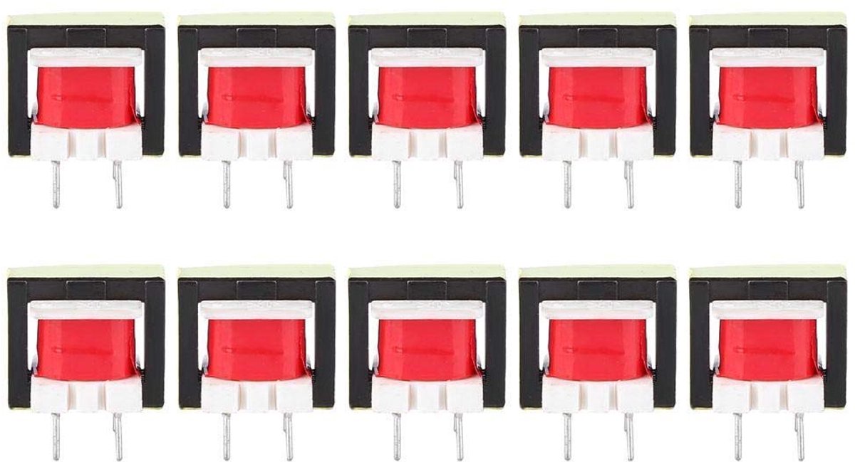 SnelShoppen - Professionele Audio Transformator Scheidingstransformator 10 stuks 1300:8 Ohm EE14 Hoge Kwaliteit Geluidsisolatie voor Muziek