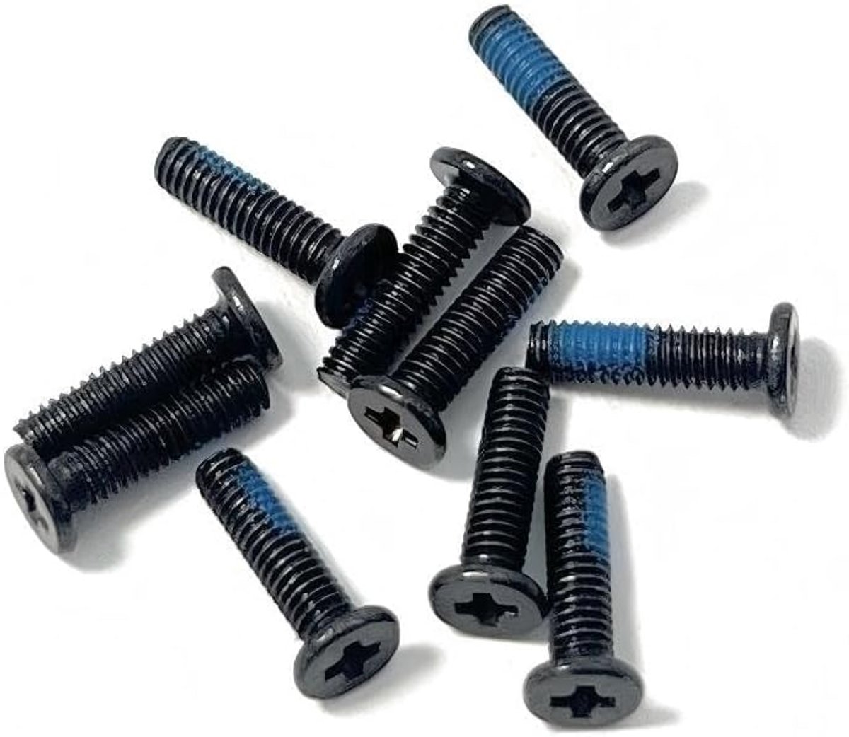 SnelShoppen - Vervangende Schroef Kit voor Laptop Bevestiging m17 P37E001 - Antislip Blauw Rubber - Voorgeopend Schroefdraad - Gemakkelijk Installeren