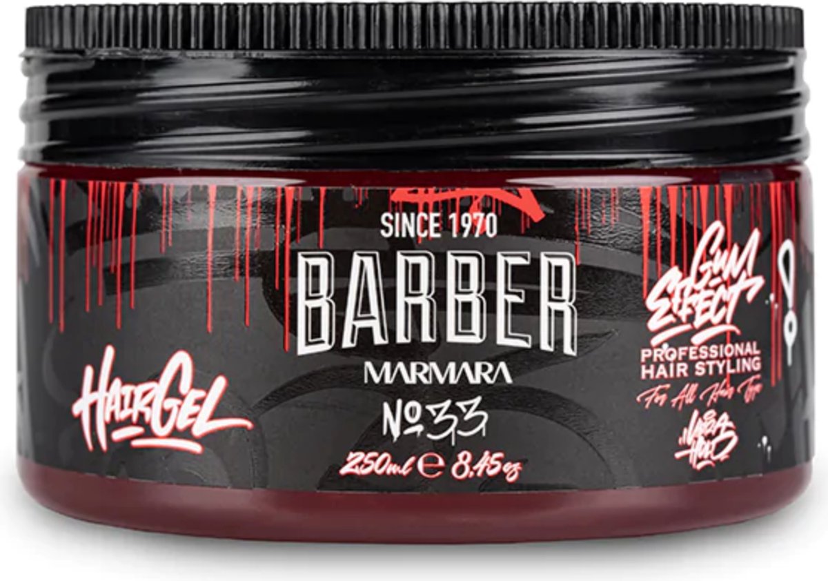 MARMARA BARBER Ultra Strong Hairgel No.33 - 250 ml
