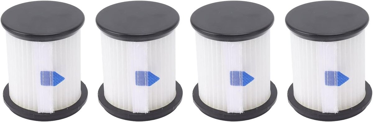 SnelShoppen - INSE Stofzuiger Mesh Filters - 4 Stuks Duurzaam, Wasbaar en Eenvoudig Te Demonteren Vervangfilters voor Robotstofzuiger