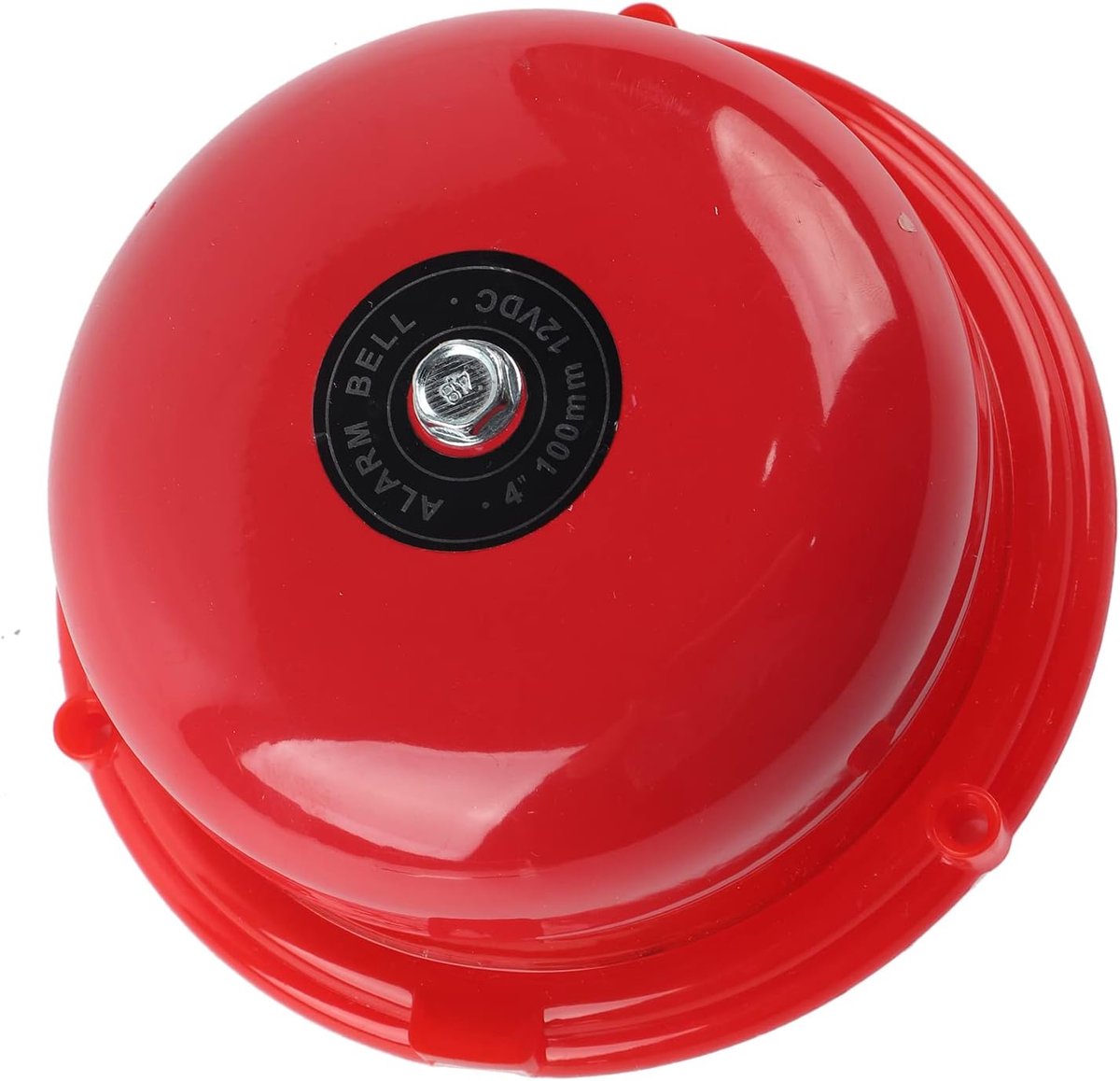 SnelShoppen - 4 Inch Metalen Elektrische Bel 100 dB (12V) - Draadloos, Makkelijk te Installeren, Duurzaam, Ideaal voor Thuis, Kantoor, Veiligheidssyst