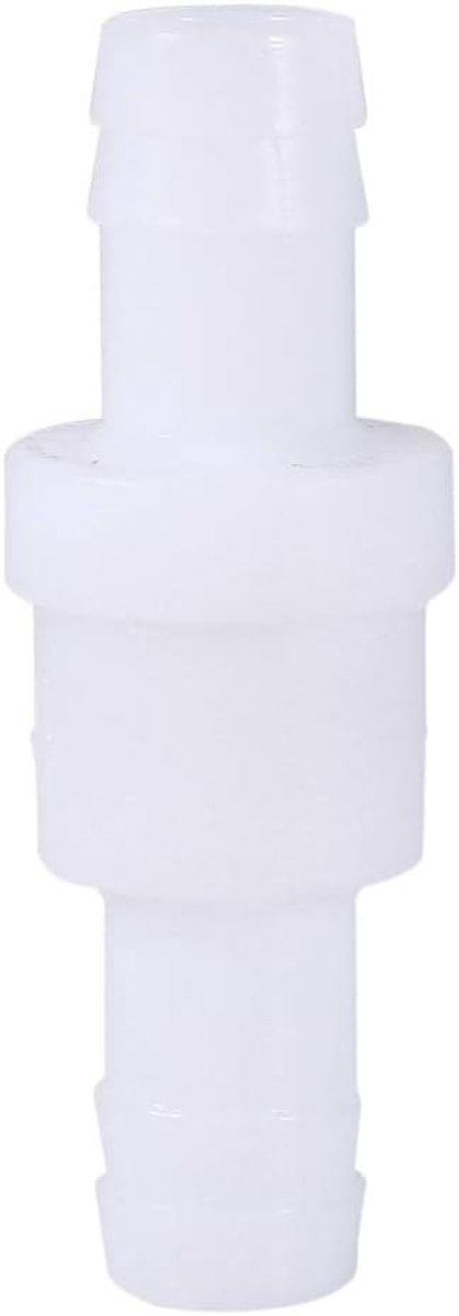 SnelShoppen - Plastic Terugslagklep 12mm voor Tuinslang - Inline Controleklep voor Water, Brandstof, Vloeistof, Lucht - Veilig en Roestvrij