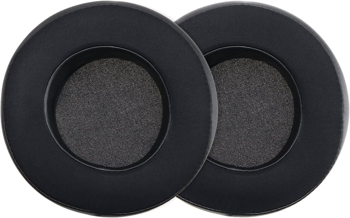 SnelShoppen - 1 Paar Koel-Gel Oorkussens Vervangend Voor Hoofdtelefoon, Geheugen Foam, Zwart, Compatibel Met Razer Thresher Ulti-mate & Thresher 7.1