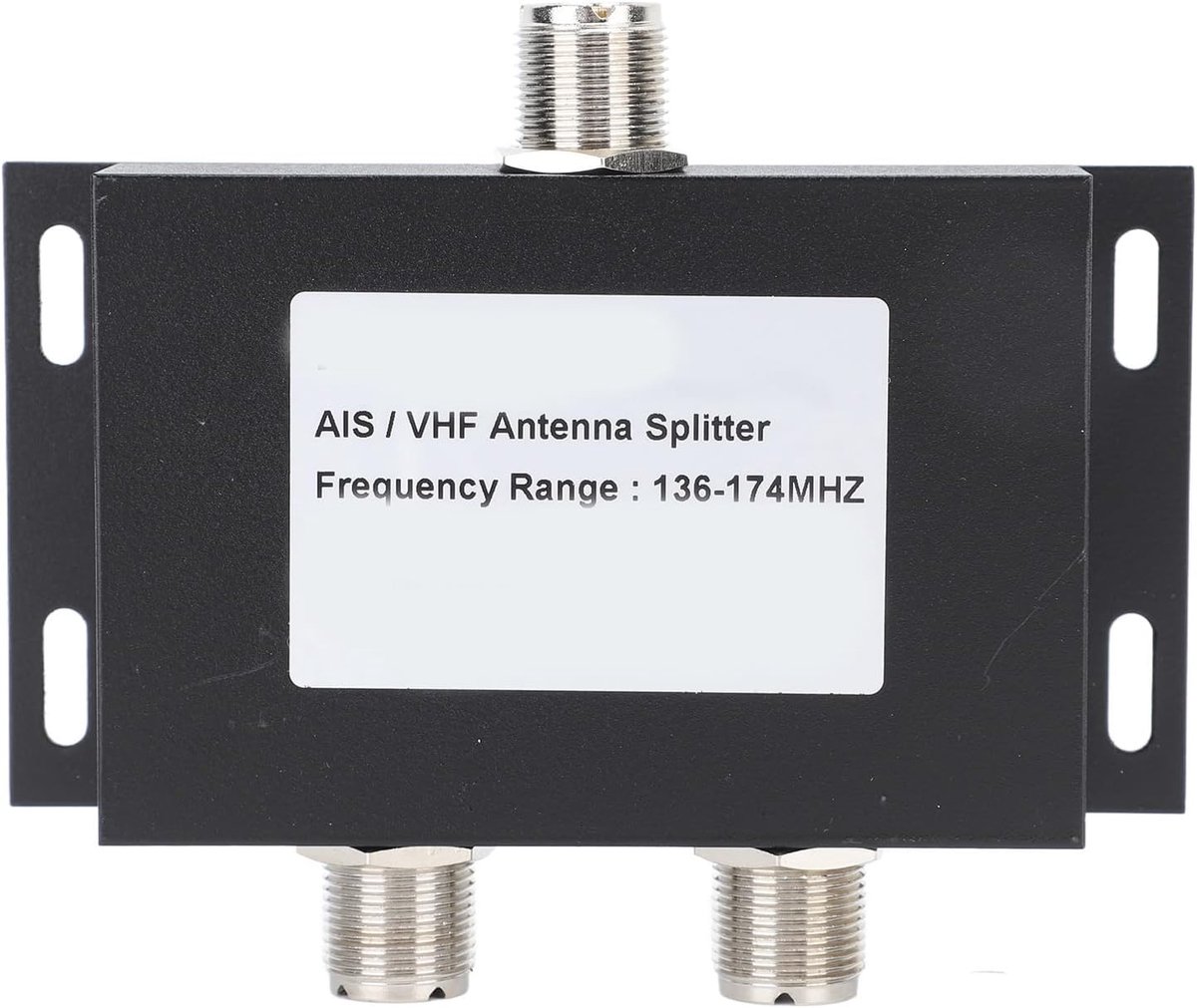 SnelShoppen - VHF AIS Antenne Splitter Power Divider voor Scheepvaart Marine Systeem 2 Wegen 100W 136-174MHz - Eenvoudige Installatie en Betrouwbare P