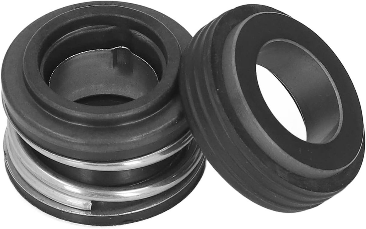 SnelShoppen - Mechanische Seals Vervangset Circulatiepomp Waterafsluiter - Siliconen Carbide Mechanische Seal met Veer Set 520‑5/8 voor Betrouwbare Wa