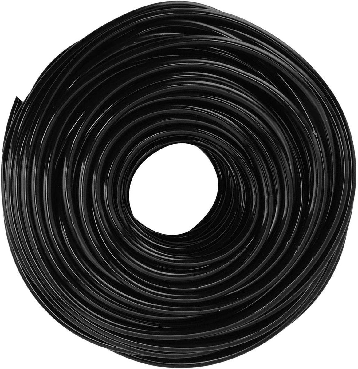 SnelShoppen - 50m Drupirrigatie Slang 4/7 Flexibele Tuinslang voor Tuin, Bloembed, Gazon, Landbouw, Watergeef Systeem