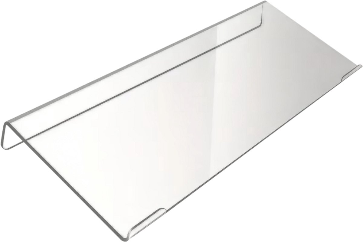 Ergonomische Transparante Acryl Toetsenbordstandaard – Verstelbare Toetsenbordhouder en Toetsenbord Verhoger voor Bureau Accessoires