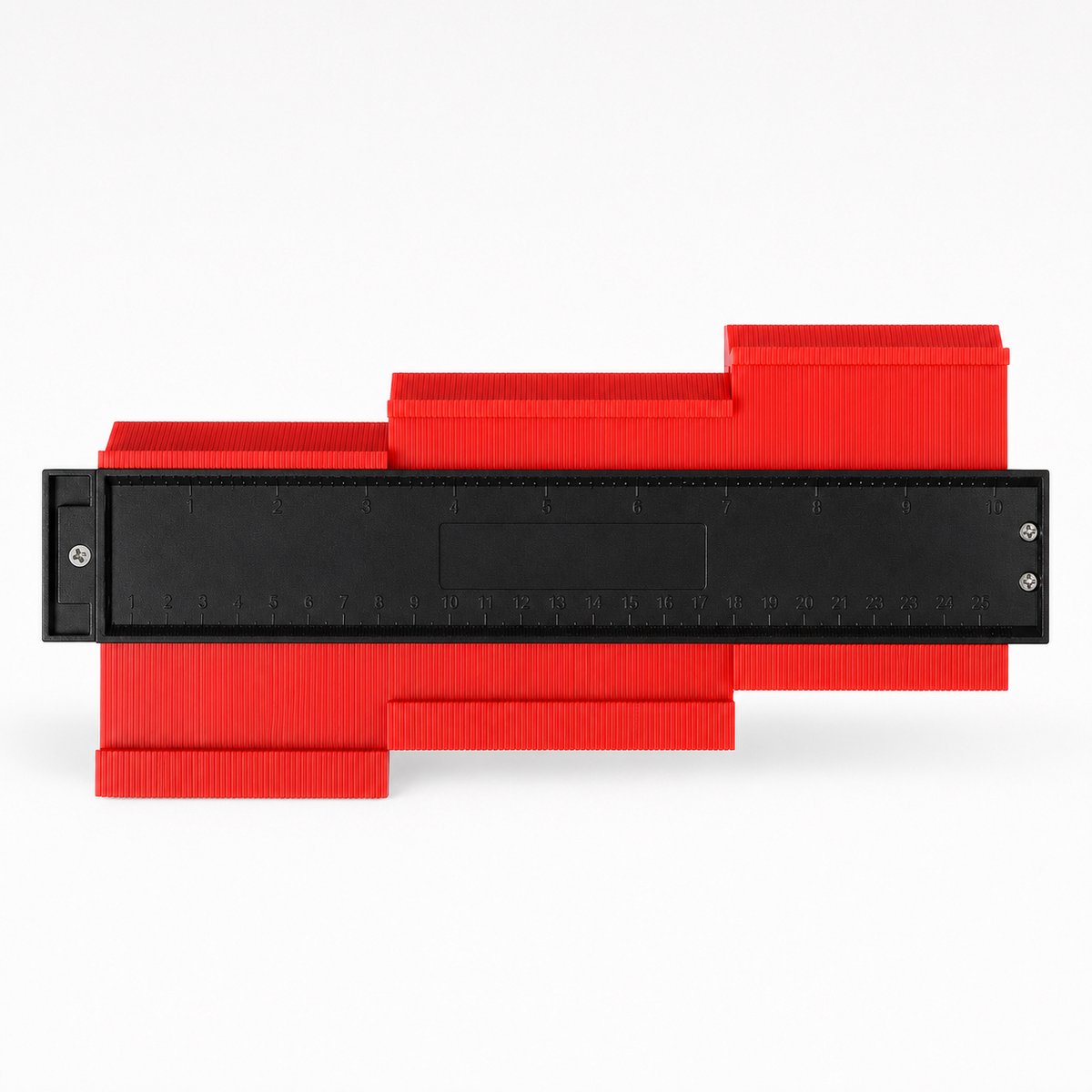 Profielmeter 250 mm - Contourmal - 45 mm meetdiepte - Magnetisch
