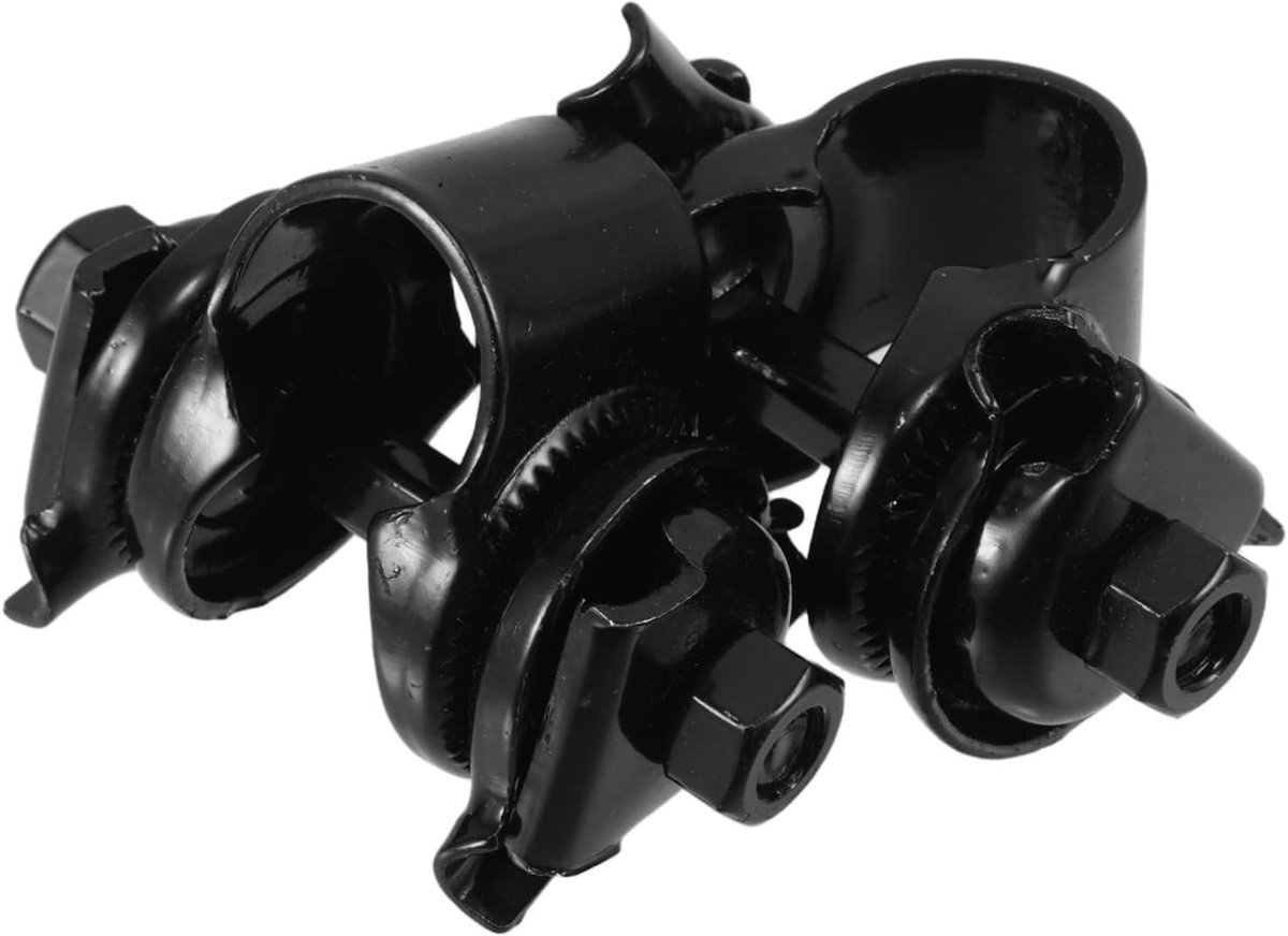 Fiets Zadeladapter Klem - Zadelsteun Adapter - Comfortabel Fietsen - Stevige Bevestiging - 7 x 6 x 3.2 cm - Zwart