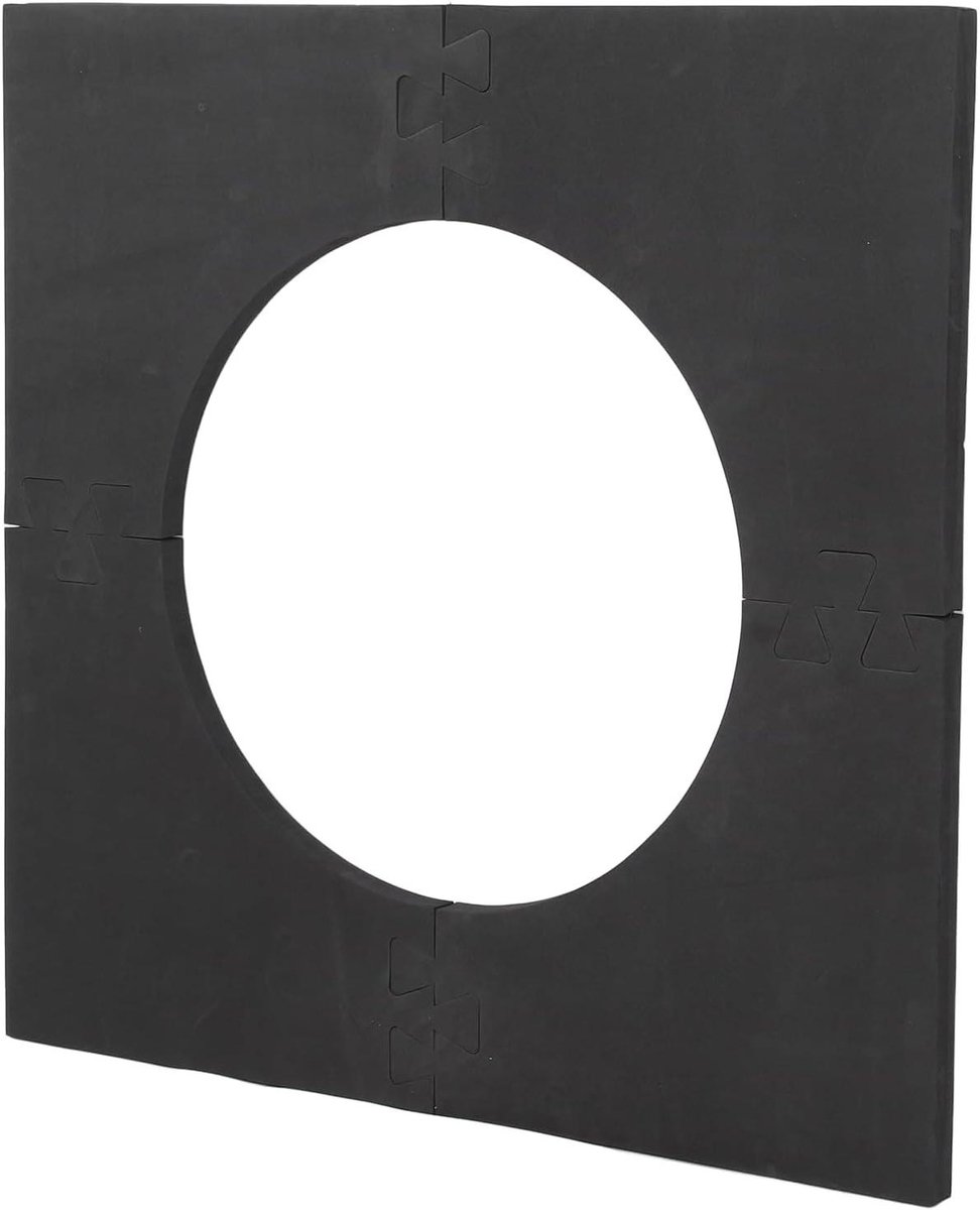 Dartbord Rand - Dartbord Bescherming - Muren Beschermen - Schokbestendig EVA Materiaal - 72.39 cm Buitendiameter - Zwart