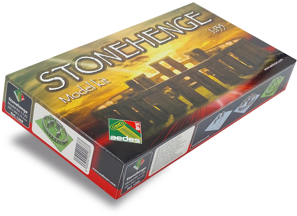 Aedes Ars 1268 Stonehenge Bouwpakket 1:135 – Keramisch Prehistorisch Monument