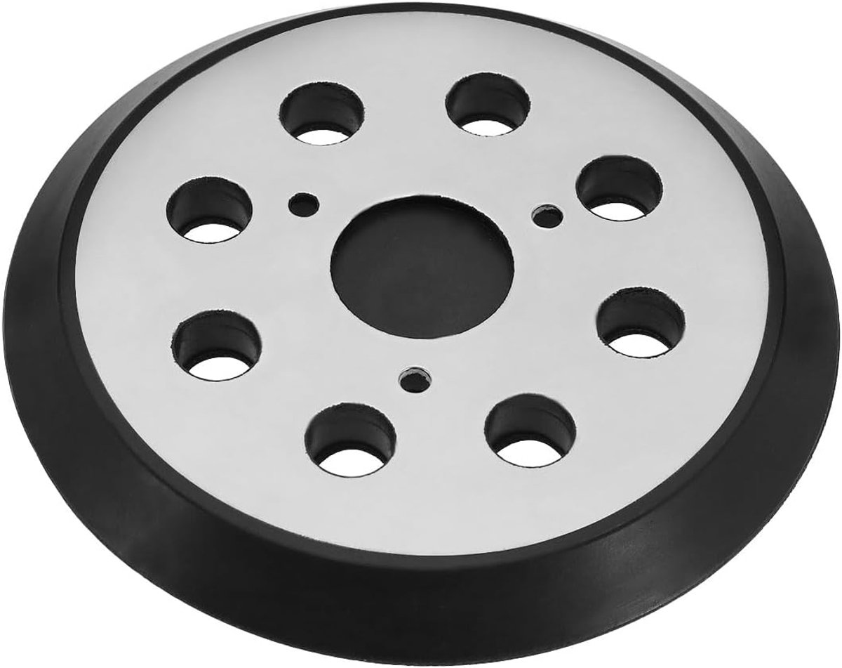 SnelShoppen - 5 Inch 8 Gaten Schuurpad Geschikt voor Orbitalen Schuurmachines - Hoogwaardige Backing Pad voor Houtbewerking en Schuren - 125 mm Diamet