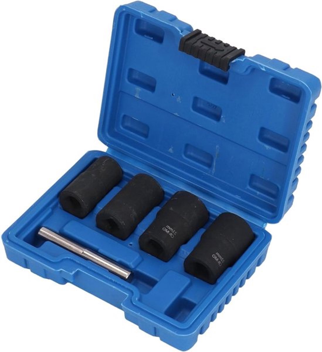 Set van 5 Schroefextractors voor Impact Gebruik - Metrische Maten 17mm 19mm 21mm 22mm - Schroef- en Moer Verwijder Tool