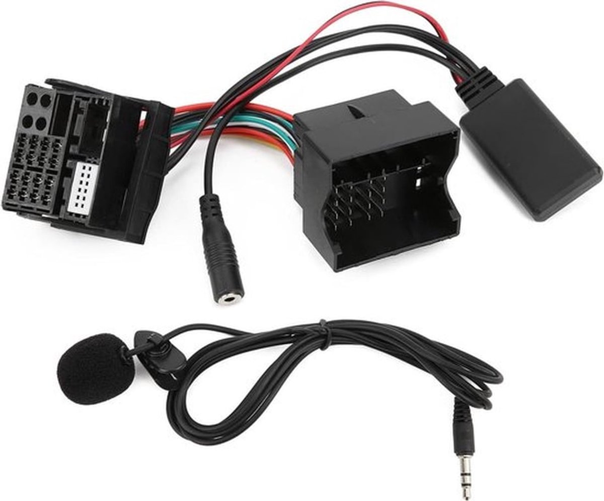 Microfoonadapter met extra audiokabel van 150 cm voor RNS 510 en RCD 300 auto-audio accessoires en vervangingen