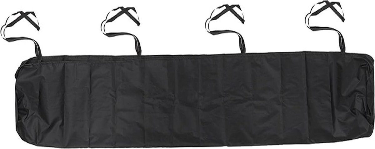 1PCZonwering Luifel Onderdak Beschermhoes, Waterdichte Winteropslag Vervanging voor Tuin Patio Buiten, Oxfordstof 210D, Zwart, 3M