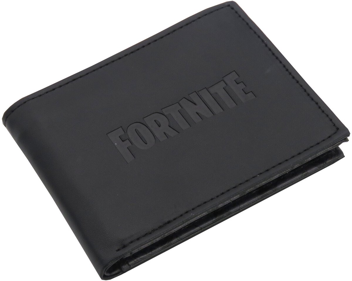 Fortnite - Portemonnee – Zwart – Officieel Gelicenseerd – Kunstleren Wallet – 13 x 9,5 cm