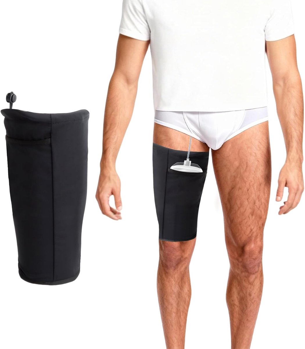 Urinzak houder - verstelbare beenzak - ademend materiaal - comfortabel voor rolstoelgebruikers - ShopVlot
