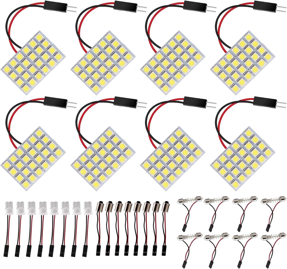 LED paneel verlichting 24 SMD - zelfklevend - eenvoudig te installeren - ideaal voor interieur - ShopVlot