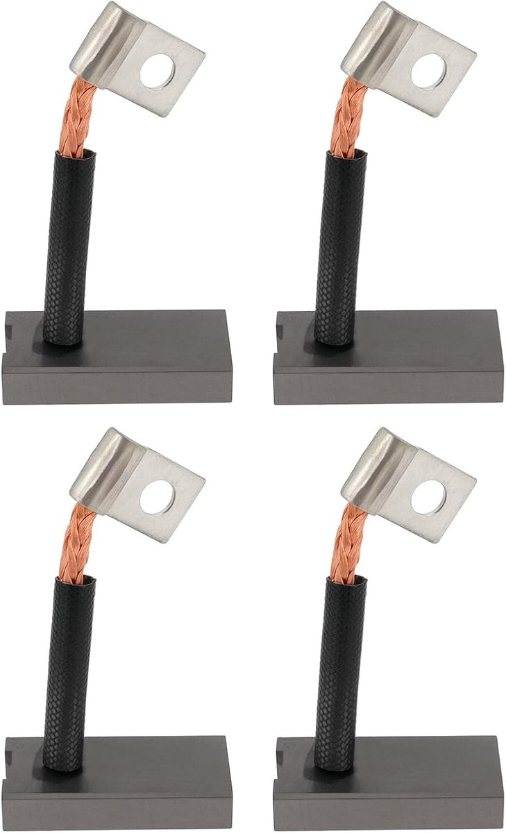 SnelShoppen - 4 Stuks Golfkar Starter Generator Borstels Set Vervangingsonderdeel 101869302 26658G01 30443-77 JF2-81111-00-00 Geschikt voor EZGO Gas (