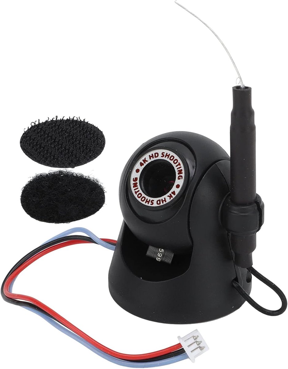 SnelShoppen - RC Auto Camera 720P HD Wifi Monitor, Verstelbare 45° Hoek, Real-time Beeld, Ideaal voor Feesten, Buitenactiviteiten en Kinderen