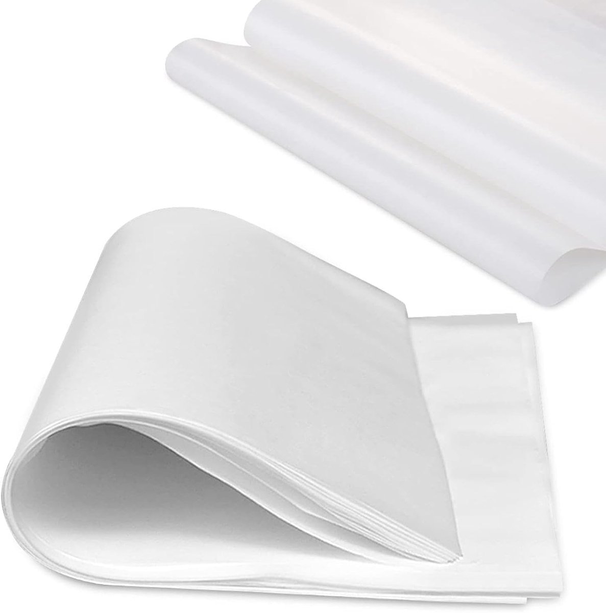 SnelShoppen - Food Wash Paper 100 Vellen 33 x 23 cm Vierkant Bakpapier Waterdicht Vetvrij voor Broodjes Friet Burgers Taart en Bakken