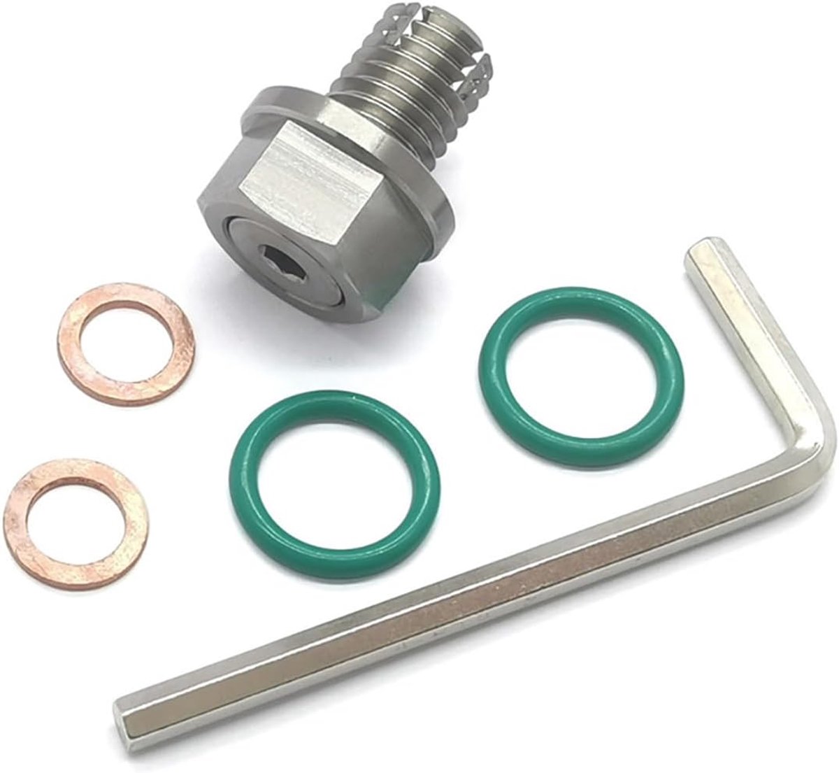 SnelShoppen - Oil Drain Screw Repair Kits M14 - RVS Oliepannenschroef Reparatieset - Eenvoudige Installatie - Duurzaam en Betrouwbaar