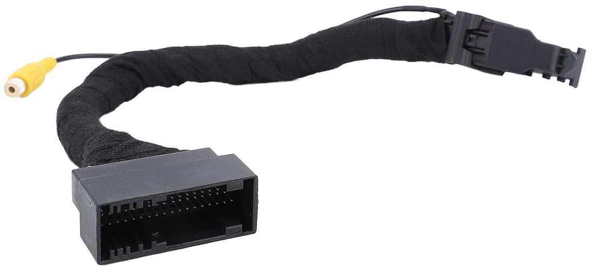 SnelShoppen - Achteruitrijcamera Adapterkabel voor 54 Pin SYNC 1, SYNC 2 of SYNC 3 met RCA, Geschikt voor Achteraf Aangebrachte Camera's, Flexibele Mo