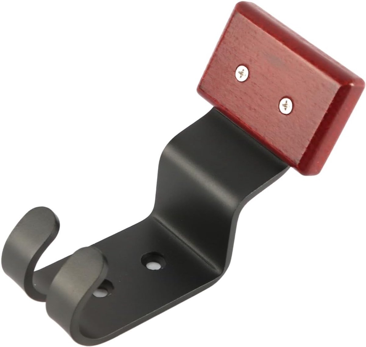 SnelShoppen - Helmet Mount Wandhaak Helmhouder met Haken voor Motorhelm - Zwart, Ruimtebesparend, Duurzaam, Antislip, 9x9x15cm