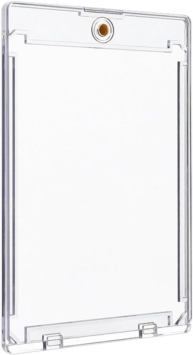 SnelShoppen - 10 Pack 35PT Magnetische Kaarthouders UV Bescherming Transparante Kaartcases Beschermende Huls voor Magic, Sportkaarten Collectie