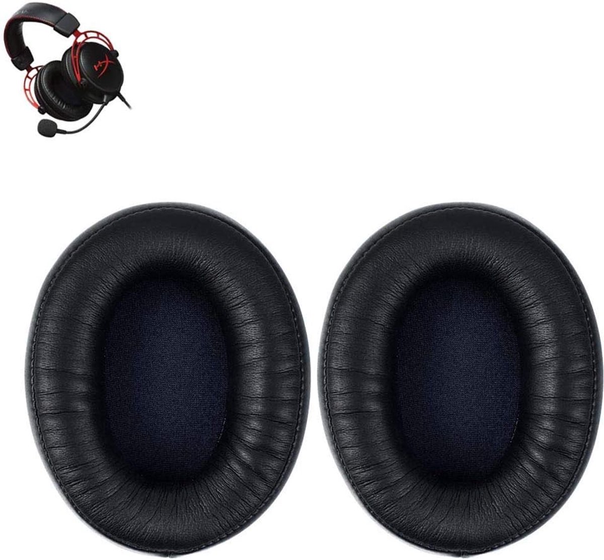 Replacement Ear Pads Cushion Foam Ear Pads Parts Cover Compatible with Kingston HyperX Cloud Alpha Pro Gaming Headset. - ShopVlot