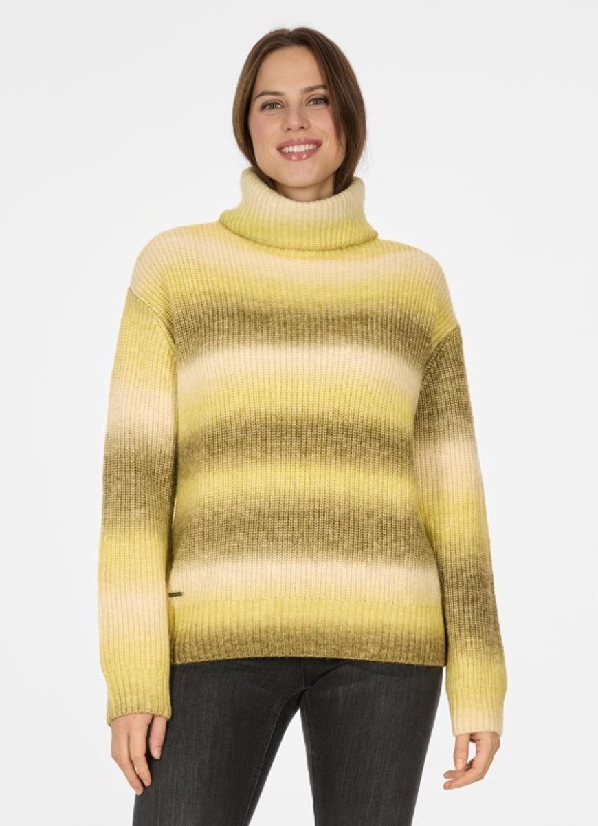 Trui Safina vanilla streep met kol Ragwear - maat XL