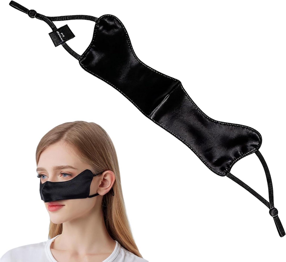 Stoffen Neusmasker - Wasbaar Neuskapje - Buitenbescherming - Ademend Materiaal - 22x6cm - Niet gespecificeerd