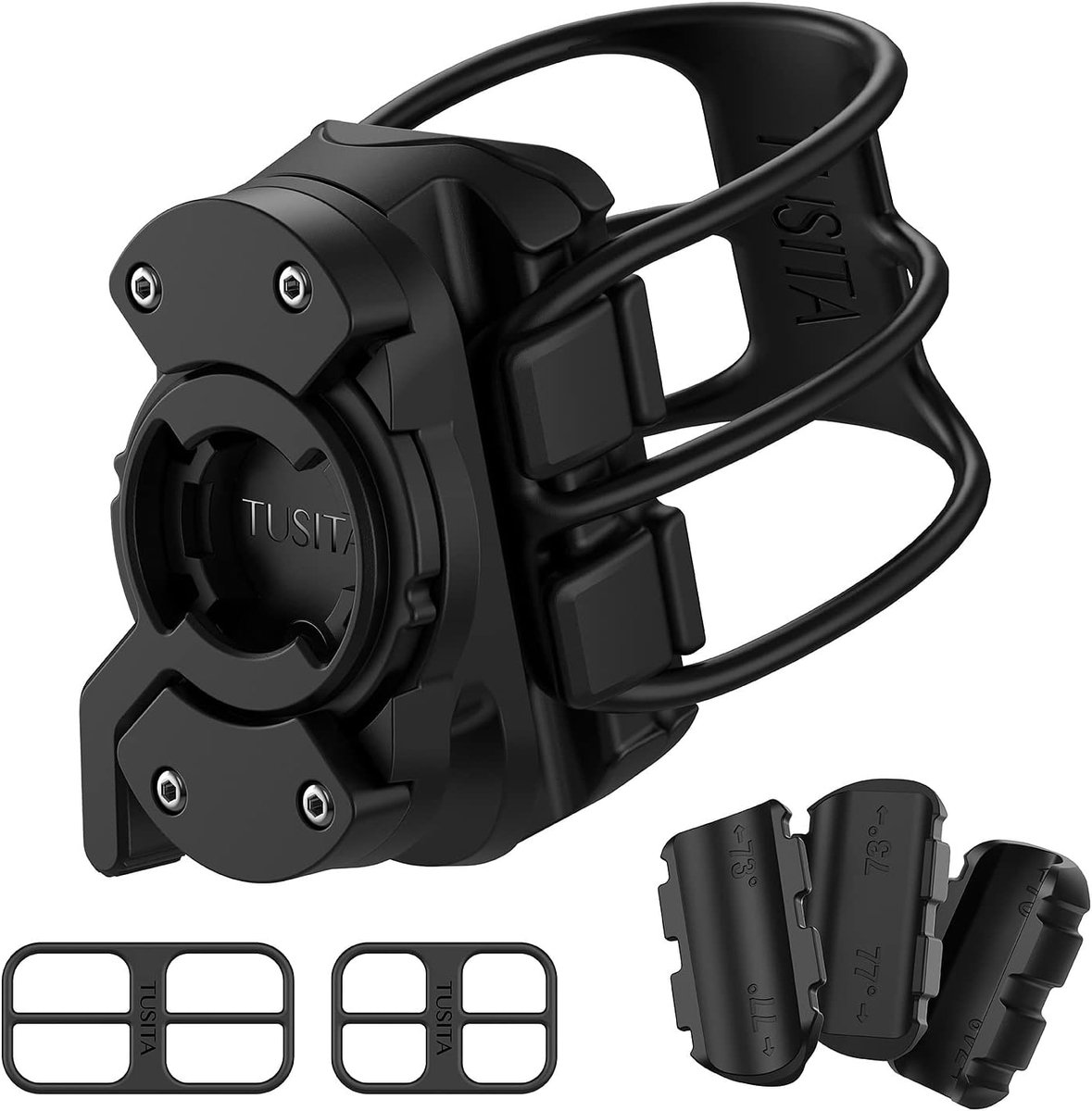 SnelShoppen - Fiets Zadelpenhouder voor Garmin Varia RCT715 Radar Camera Achterlicht - Geschikt voor 25.4mm tot 35mm - D-vormige en Aero Zadelpen - Fi