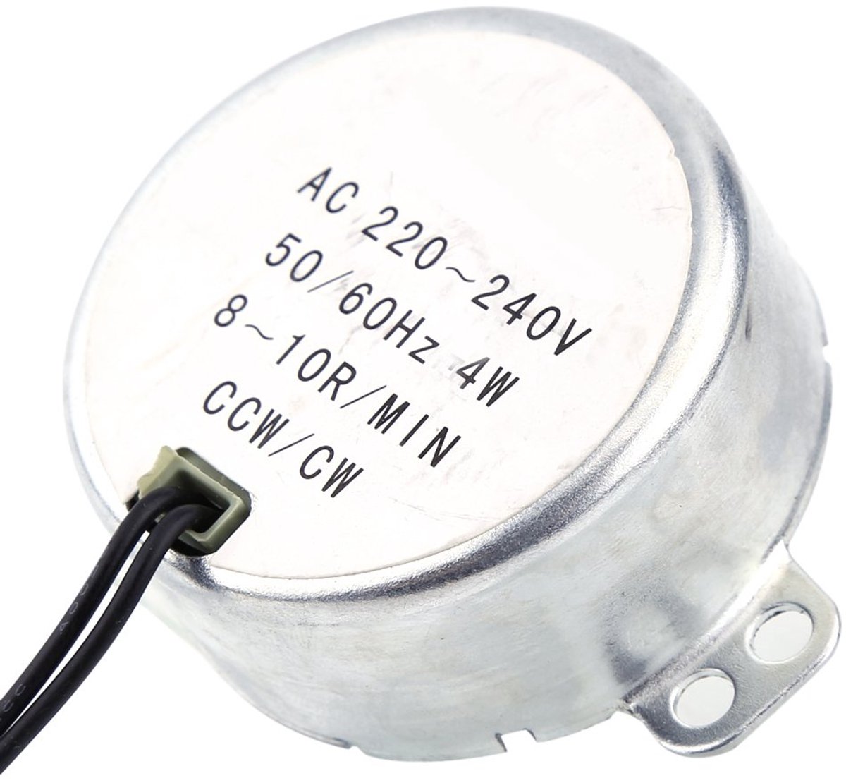 SnelShoppen - Ty50A Synchronisatiemotor 220-240V AC Geared Motor 4W 0,81RPM Laag Geluid Grote Kracht Lichtgewicht Voor Hobby en DIY Projecten