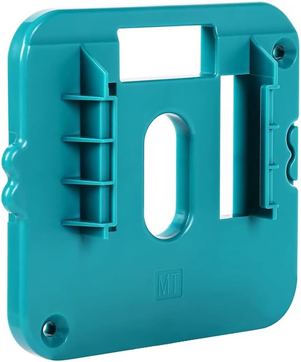 SnelShoppen - 5 Stuks Batterijhouder voor 18V Lithium Batterij Wandmontage voor BL1860 BL1850 BL1840 BL1830 - Hoogwaardig Plastic, Stevig en Duurzaam,