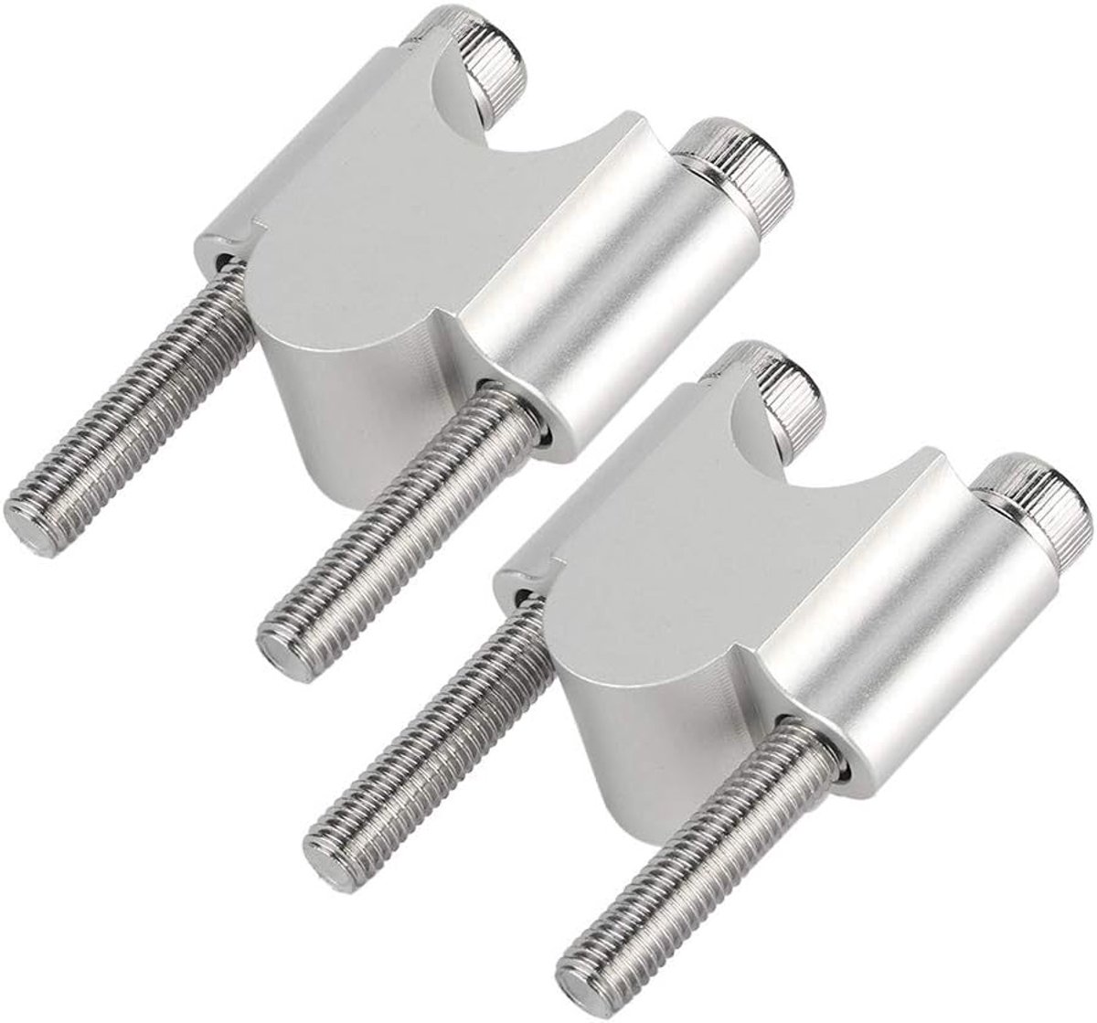 SnelShoppen - 7/8 Inch 22mm Universele Aluminium Handvat Verhoger, Motorfiets Verhoge Klem Handvatverhogers met Klemmen voor Motorfiets Dirtbike ATV (