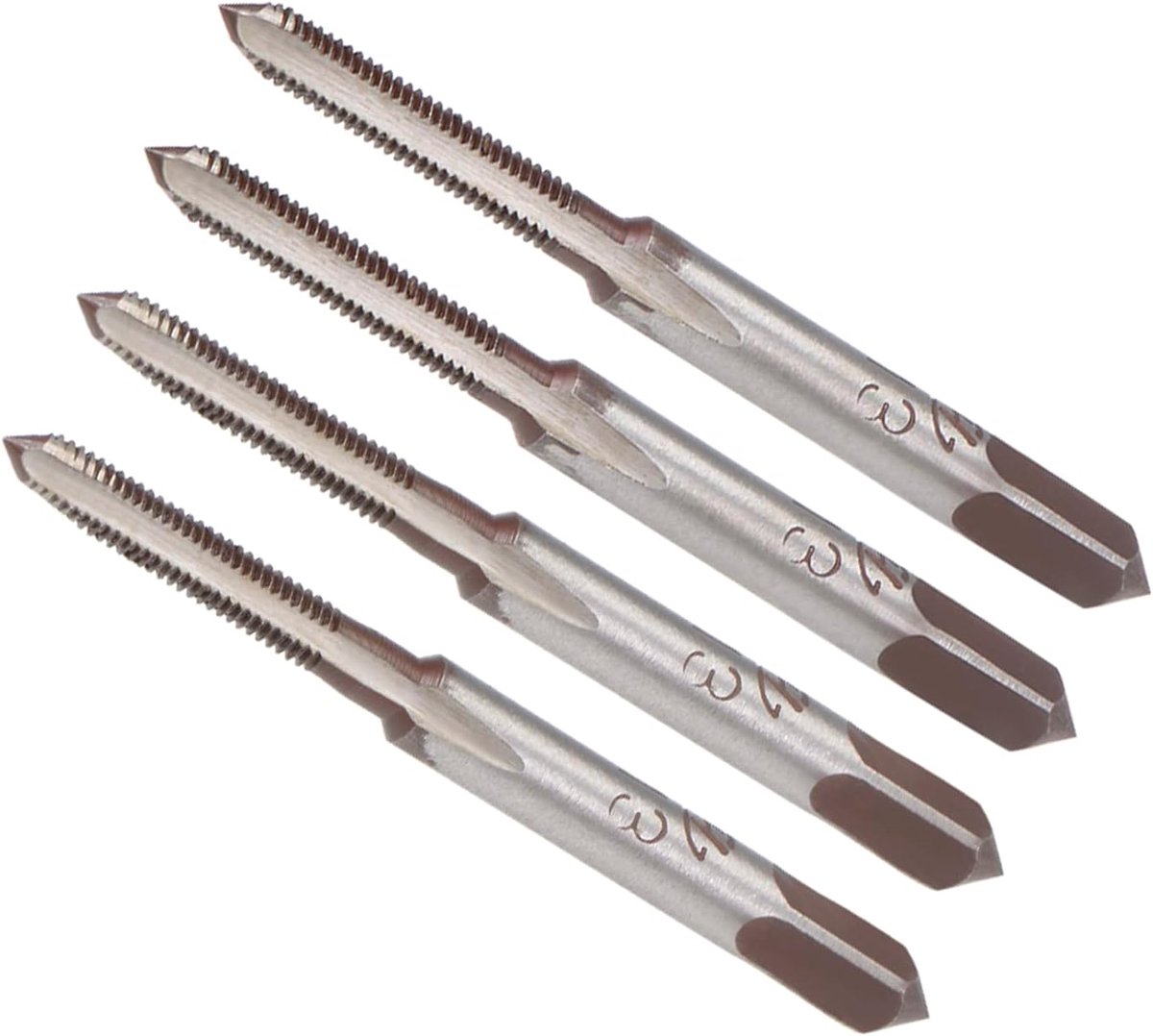 Schroefdraadboor M3 x 0,5 - Schroefdraad Reparatie - Legering Staal - Kegel - 2 Paar - Voor Machine - Tap