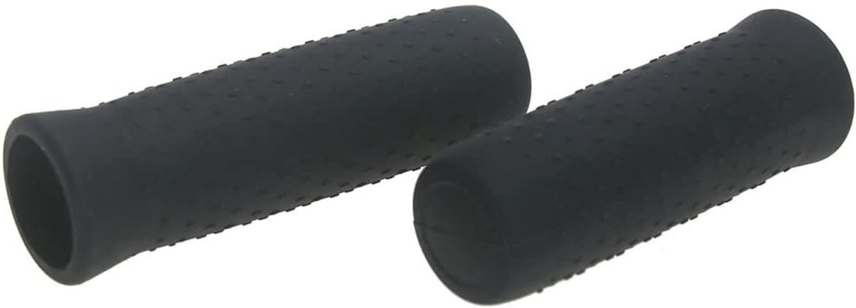 SnelShoppen - Elektrische Scooter Handvat Grip Vervanging, Hoogwaardige Silicone Handgrepen voor Segway Ninebot MAX, Zwart, Duurzaam en Comfortabel