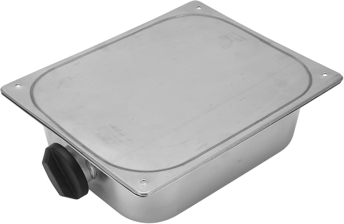 SnelShoppen - Dieselbrandstoftank 7L RVS, Duurzaam en Roestvrij voor Eberspacher Parkeerverwarming, Universeel Toepasbaar voor Auto's en Trucks